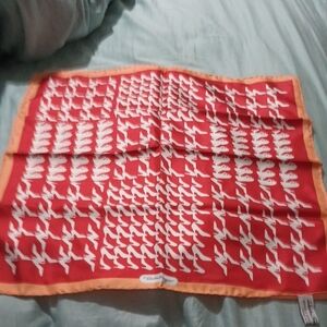 Salvatore Ferragamo Silk Scarf (Perhaps A Mens Pocket Square)